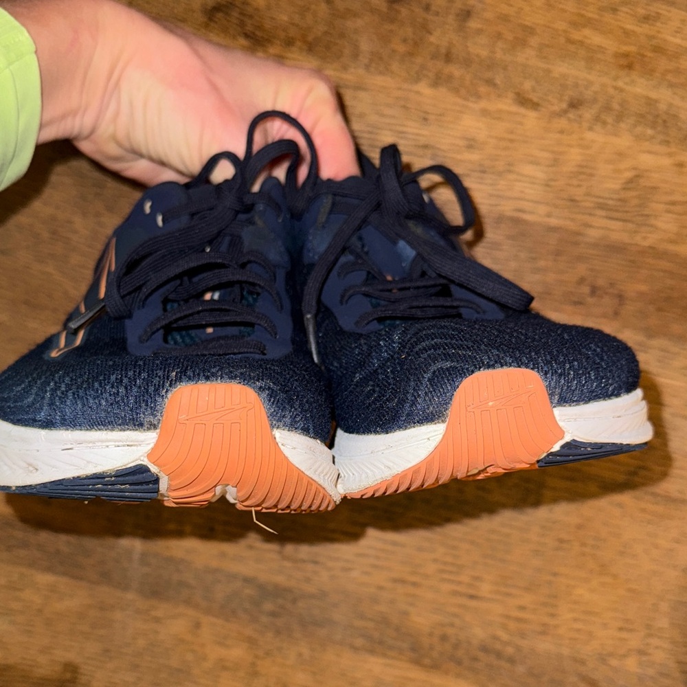 Altra women’s Dark Blue and Orange Athletic running Shoes size 8.5 - Picture 9 of 11